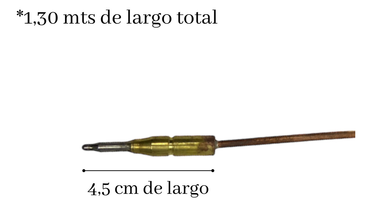 Termocupla Original Para Horno A Gas Whirlpool Wog60ix - Imagen 4