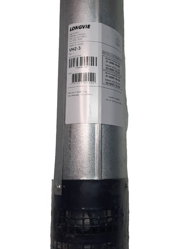 Caño Ventilacion Para Tiro Balanceado 2000/3000 Calefactor