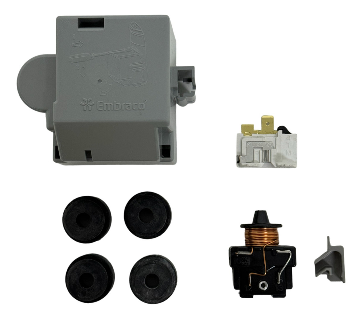 Compresor Embraco Ffu80ak Blend 1/4+hp Para Heladera - Imagen 2