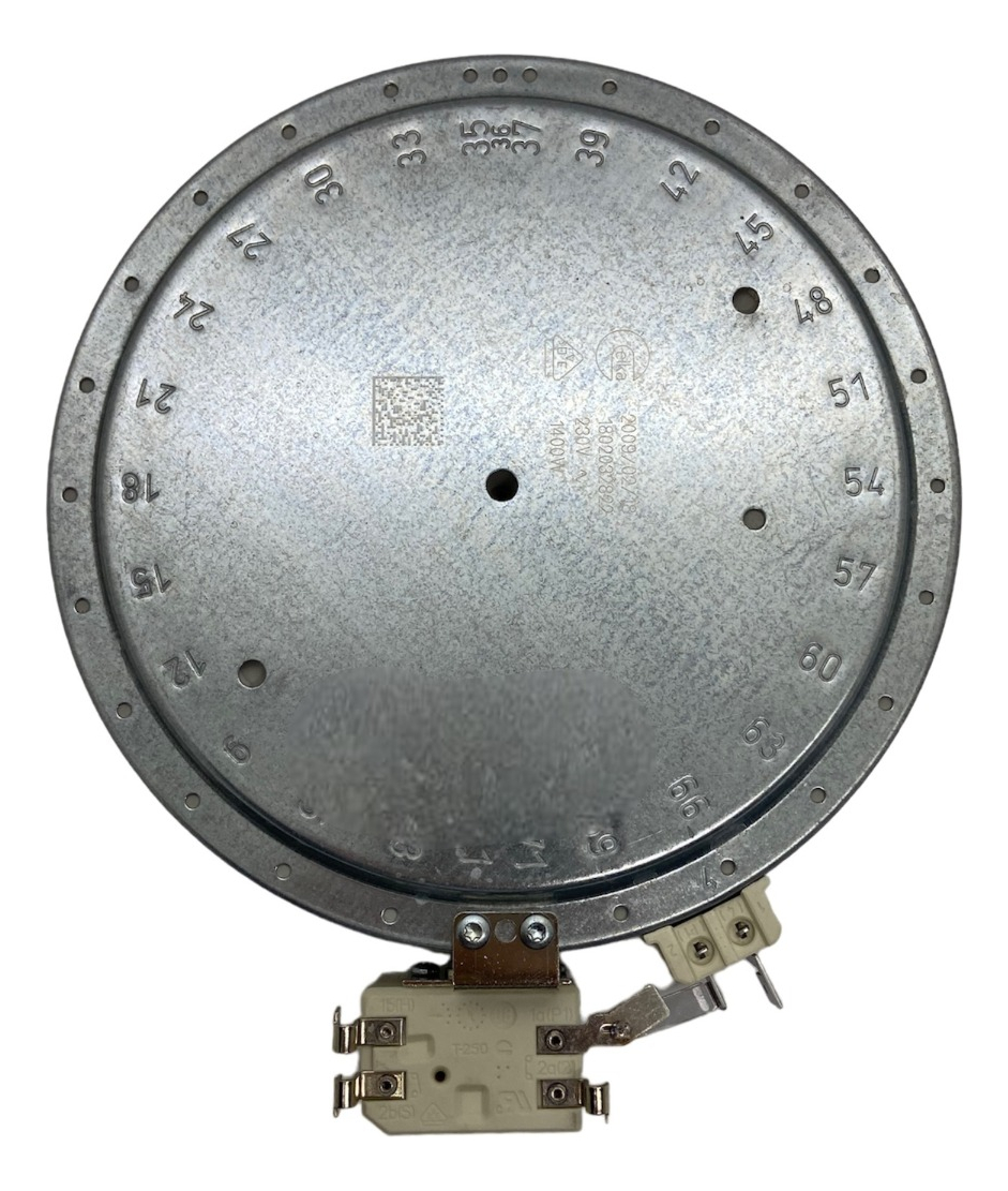 Resistencia 18 Cm Para Anafe Ariston Nrm640x Original - Imagen 2