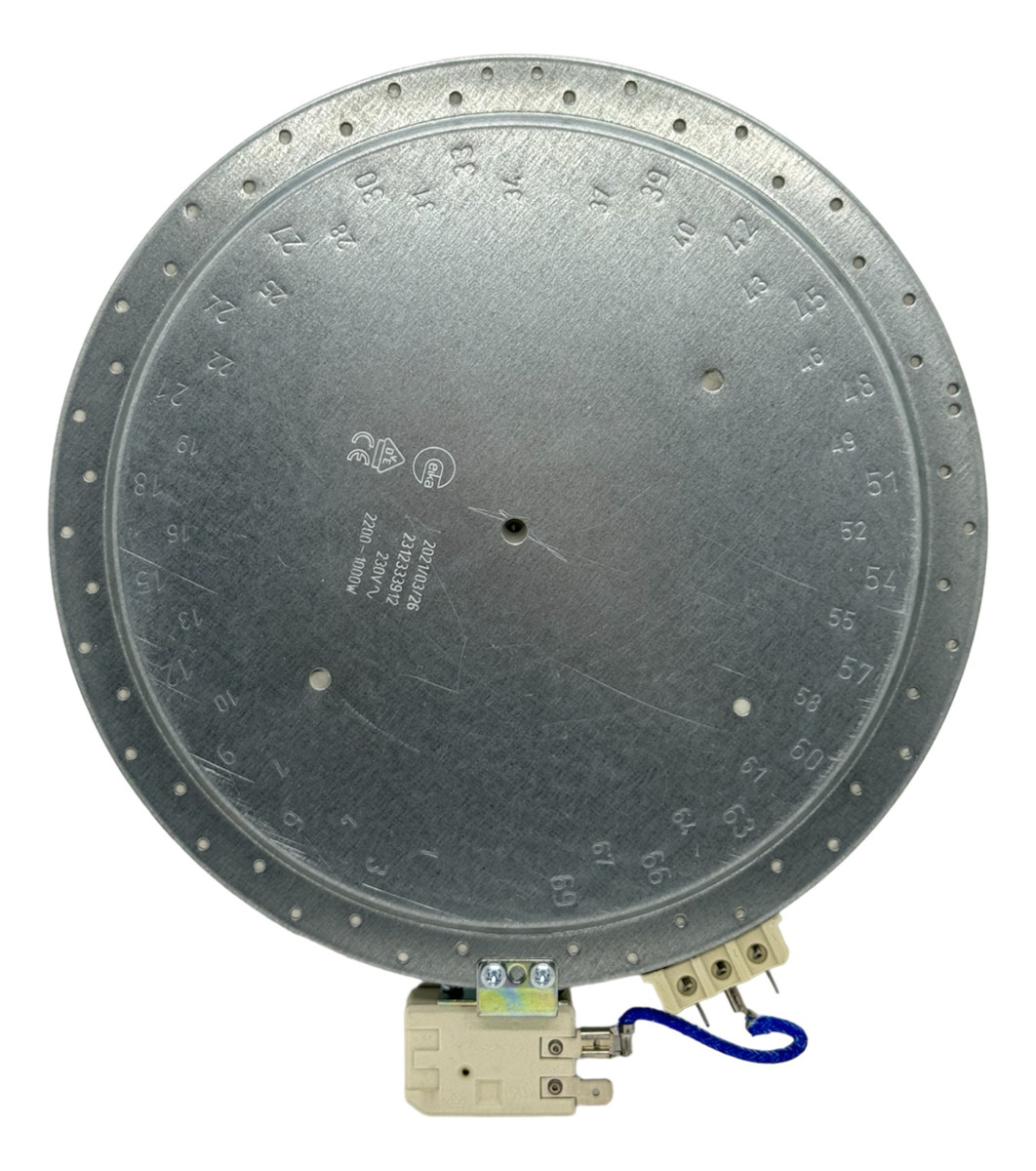 Resistencia P/ Anafe Vitro Ceramico 23 Cm Diametro Ariston - Imagen 4