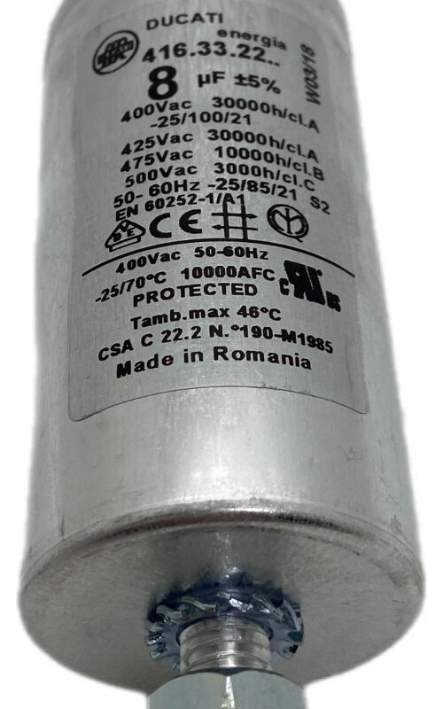 Condensador De Motor Para Secarropa Ariston Whirlpool