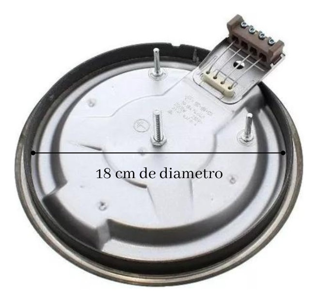 Resistencia Anafe Ariston Hot Plate Eléctrico 2000w 18cm - Imagen 4