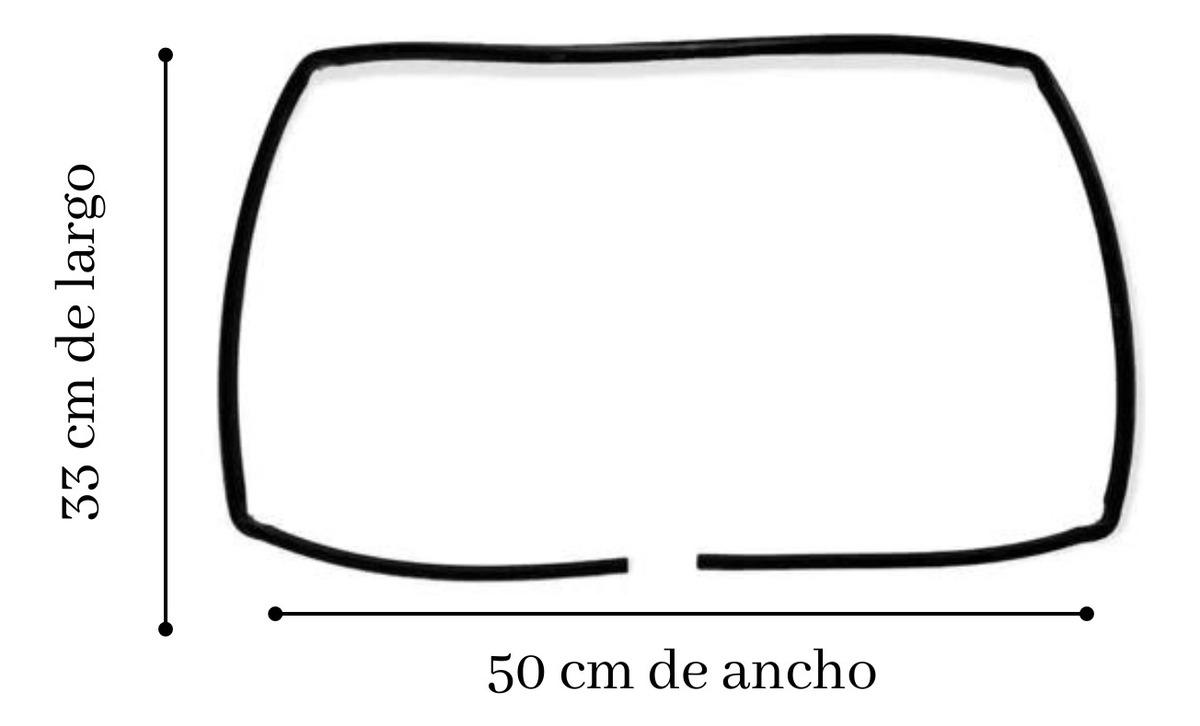 Burlete Puerta De Horno Cocina Ariston Mb91.3 Ix 90cm Origin - Imagen 4