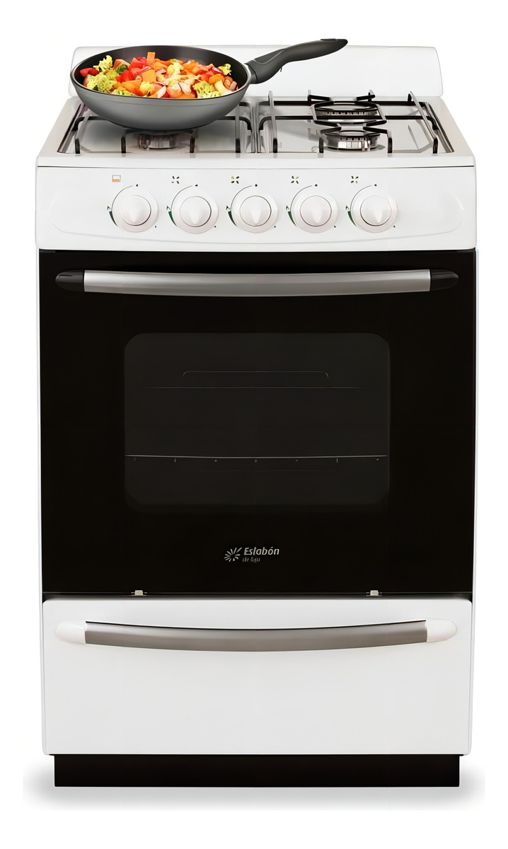 Cocina Eslabón De Lujoefm56nb Color Blanco Con Puerta Con Visor - Imagen 3