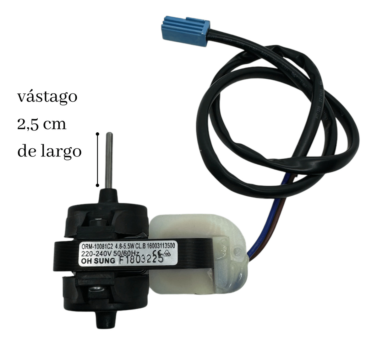 Motor Forzador Para Heladera Ariston - Imagen 3