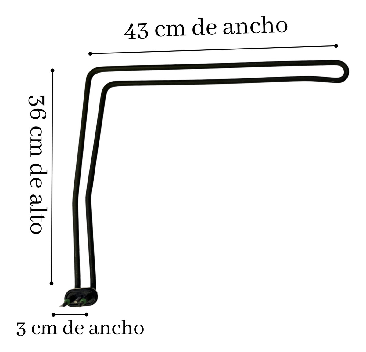 Resistencia En L Lavavajillas Ariston Ll64 - Imagen 2