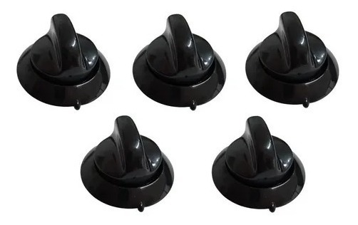 5 Perillas Cocina Longvie 12331 /13331 Cuello Corto Original