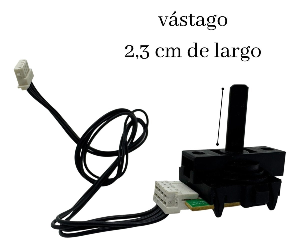 Llave Selectora De Programas Horno Hest60 Longivie Original - Imagen 3