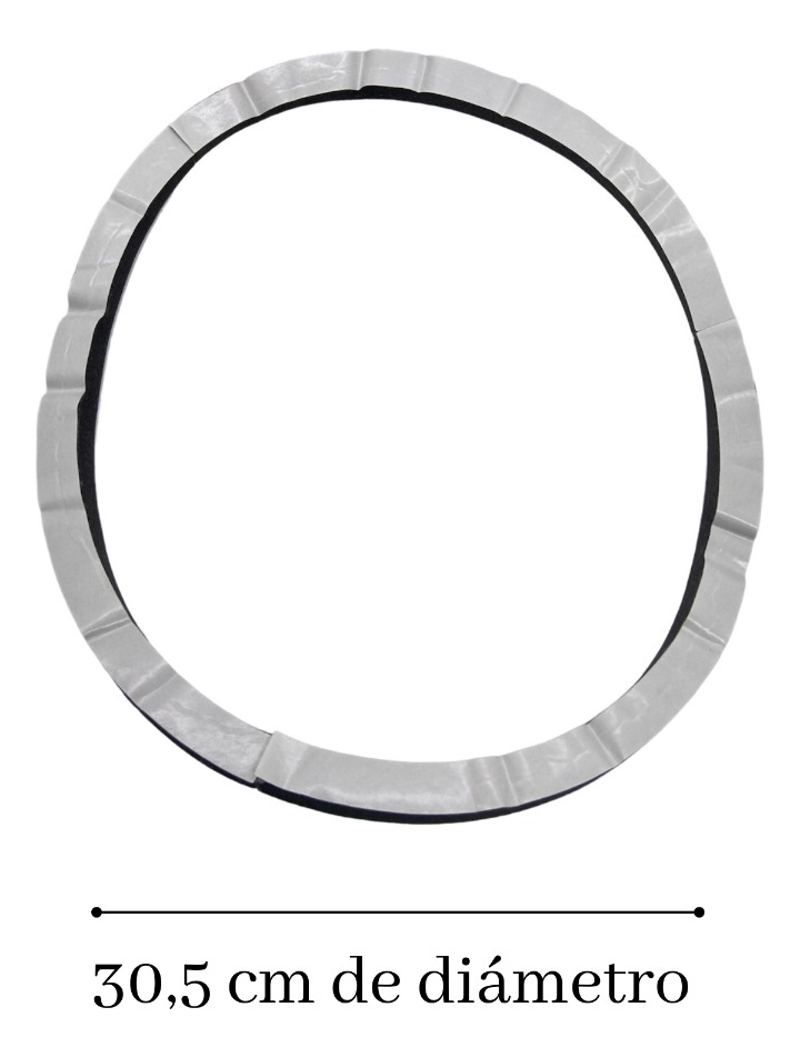 Junta Trasera 17mm Negra Para Secarropas Ariston Original - Imagen 3