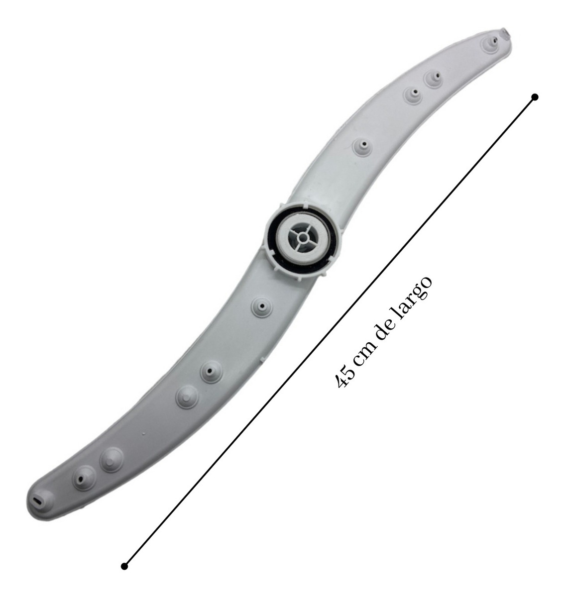 Rociador Aspa Superior Curvo Lavavajillas Ariston Ll64 Ld87 - Imagen 3