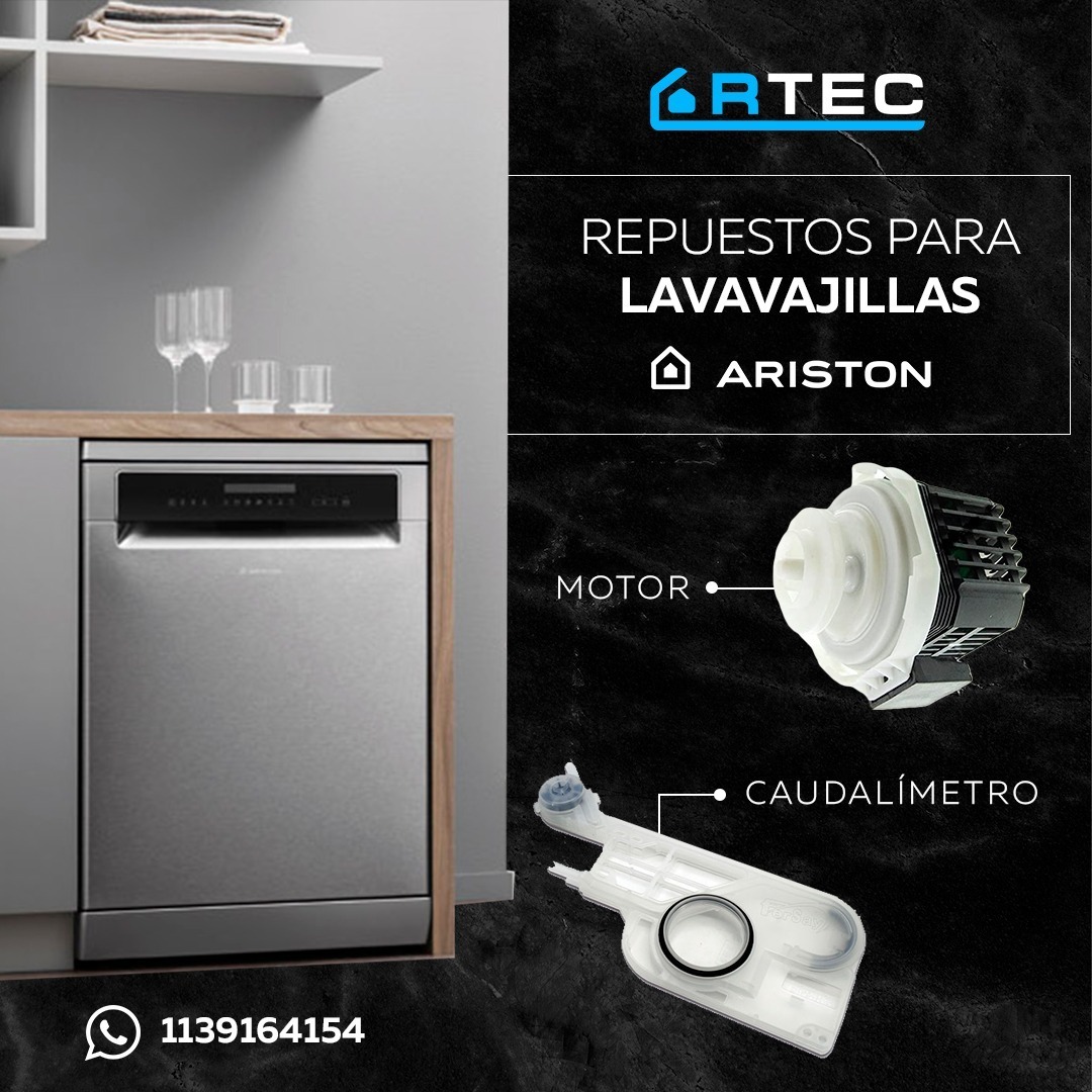 Motor Bomba De Lavado Askoll Lavavajillas Ariston Lff8214 - Imagen 5