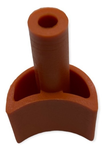 Boton De Encendido Para Estufa Orbis Original Color Naranja - Imagen 2