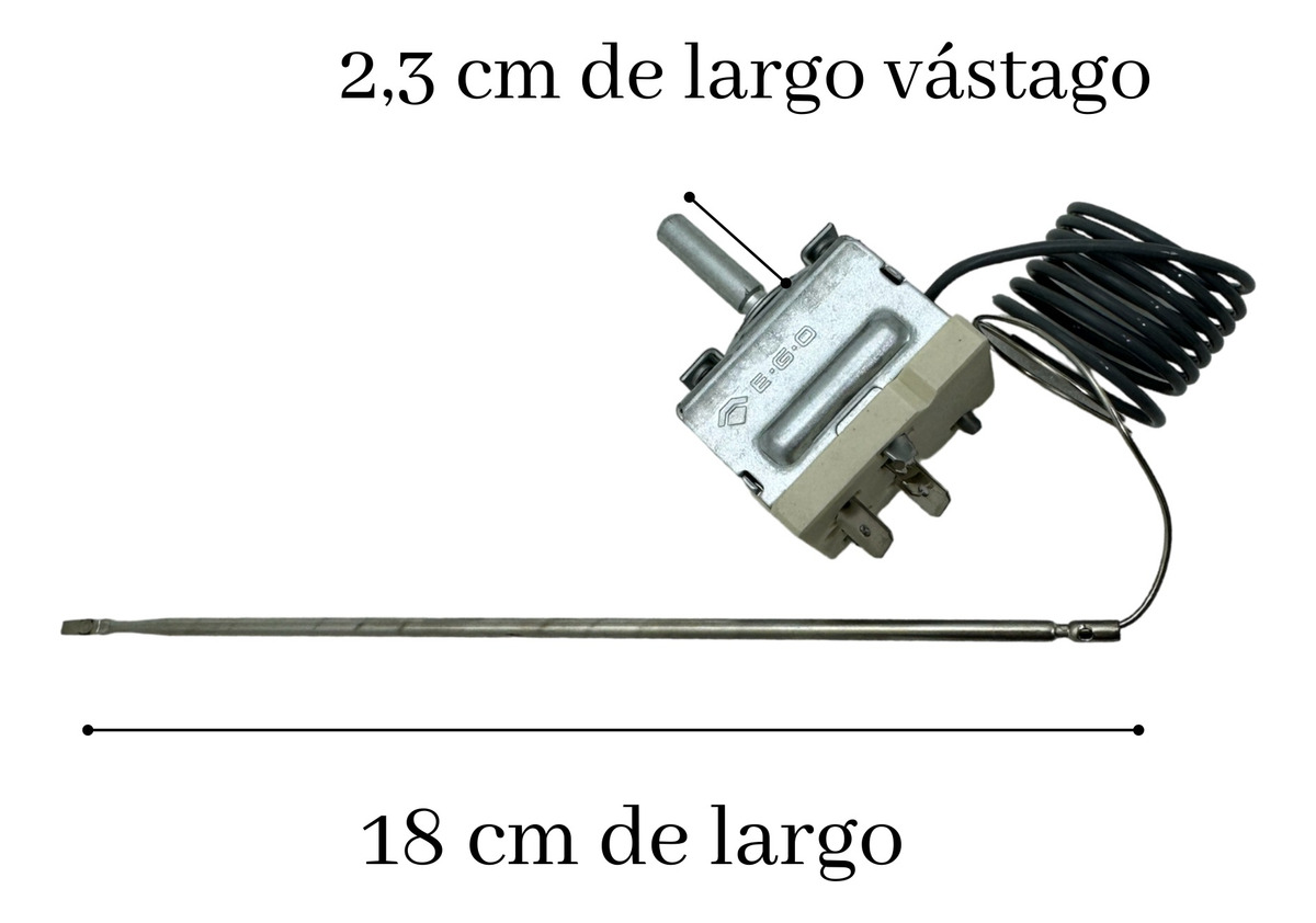 Termostato Electrico Para Horno Ariston Cx66sp6(x)ag - Imagen 2