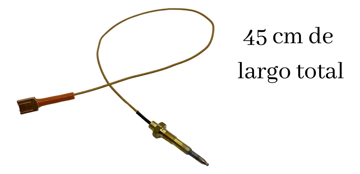 Termocupla Quemador Cocina Tripla Corona Ariston Original - Imagen 3