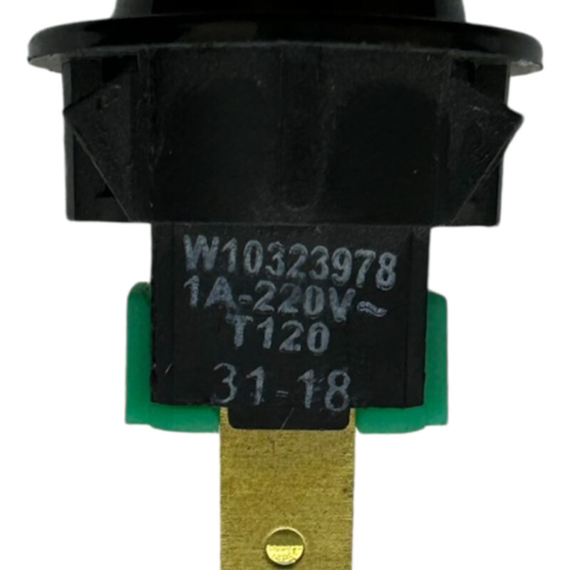 Interruptor Doble Negro Para Cocina Wf360 Whirlpool