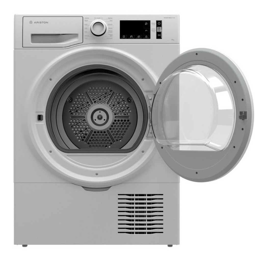 Secadora Carga Frontal Ariston Ntcm108bskag Blanco 8kg Jmc - Imagen 4