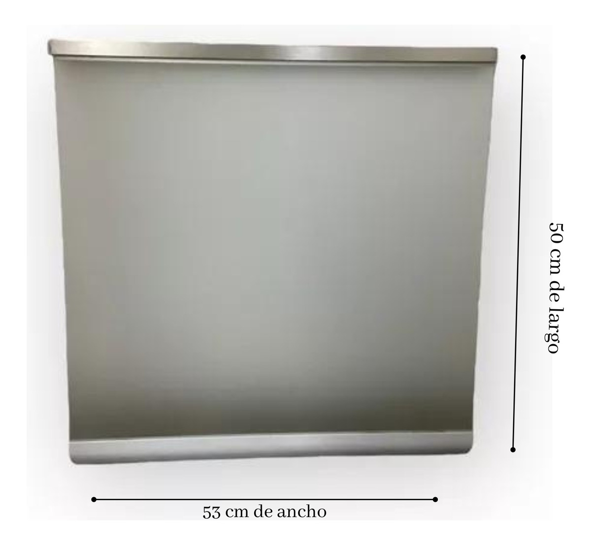 Tapa De Vidrio Cubre Hornallas P Cocina Cg54 Blanca Original - Imagen 2