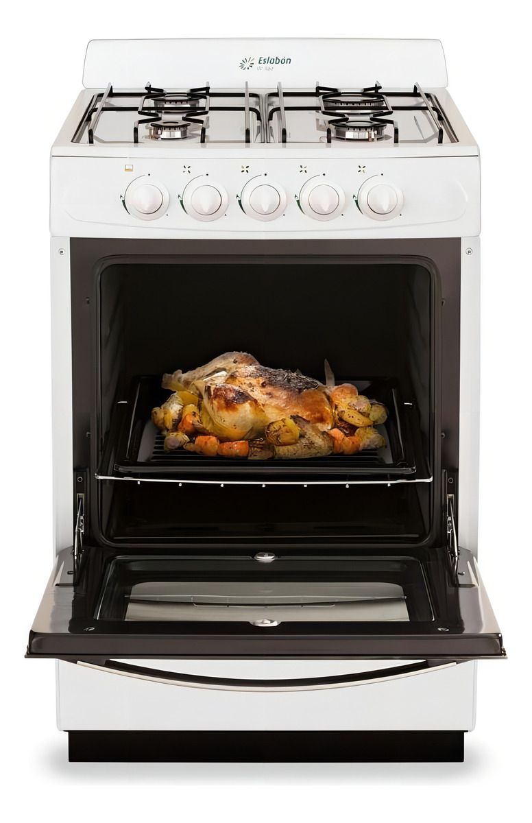 Cocina Eslabón De Lujoefm56nb Color Blanco Con Puerta Con Visor - Imagen 4