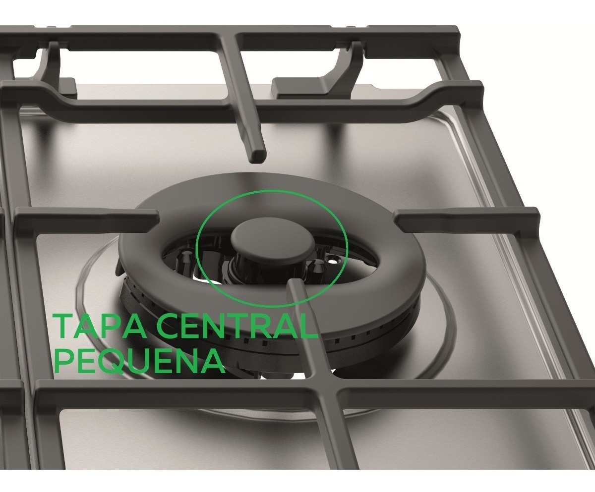 Tapa Pequeña De Hornalla Doble Para Cocina O Anafe Ariston - Imagen 4