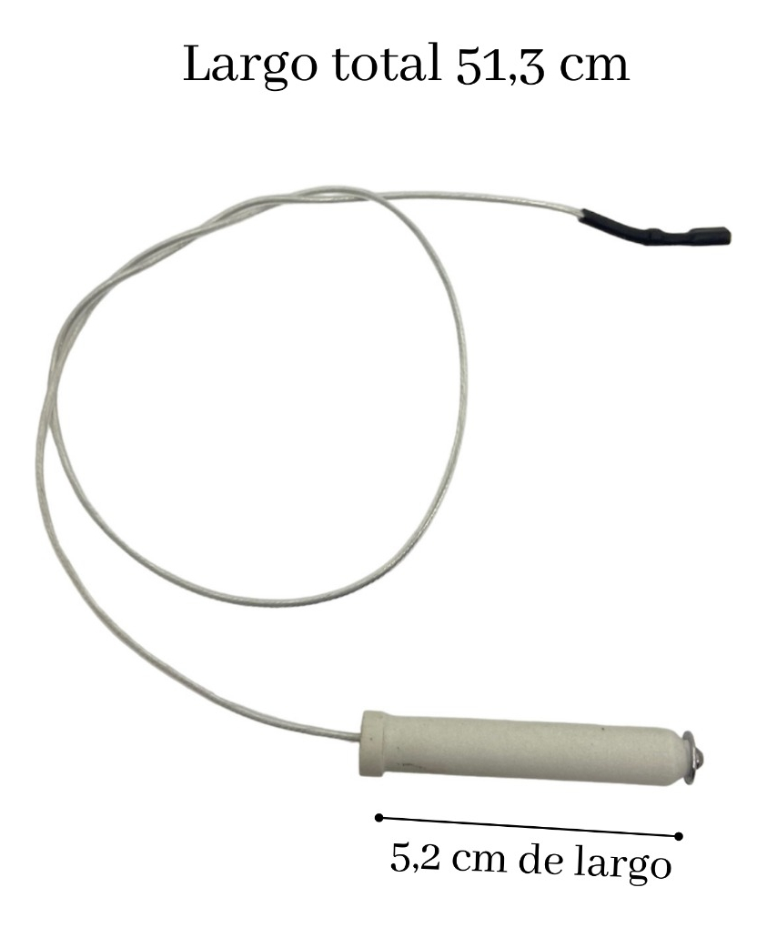 Bujia Para Cocina Horno Con Cable L460 Longvie Original - Imagen 2