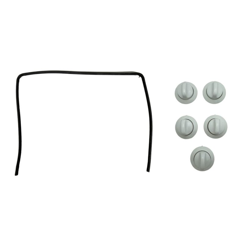 Juego De 5 Perillas Y Burlete Para Cocina Longive Original