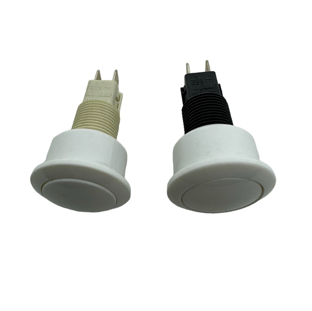 Interruptor De Luz Y Pulsador Chispa Cocina Longvie Blanco