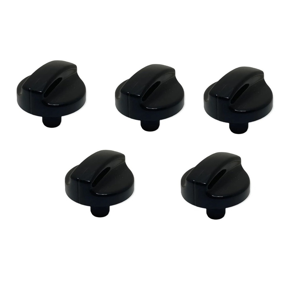 Juego D Perilla Sin Pollera Color Negro Para Cocina Longvie