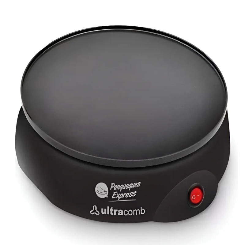 Panquequera Electrica Ultracomb Pq8700 Antiadherente 700w Negro